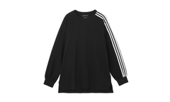 Y-3 3-Stripes Ls Tee "BLACK" JN4987