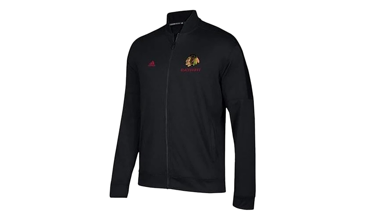 NHL Chicago Blackhawks Team Issue Bomber "Black" DA7341