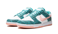 Dunk Low "Snakeskin Washed Teal Bleached Coral" DR8577 300