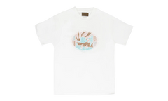 BEADED NILE RIVER T-SHIRT "White" BRC-MTPS-0004