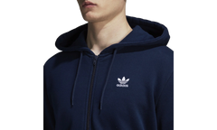 Originals Trefoil Full Zip Fleece Hoodie "Collegiate Navy" DS9896