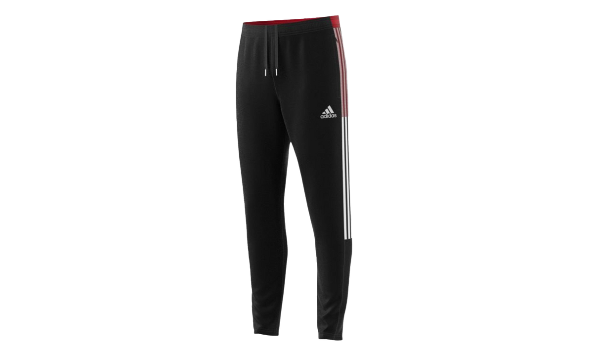 Tiro 21 Track Pants "Black / Team Power Red" GJ9867