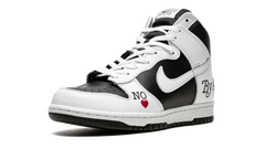 SB Dunk High "Supreme - By Any Means - White/Black" DN3741 002