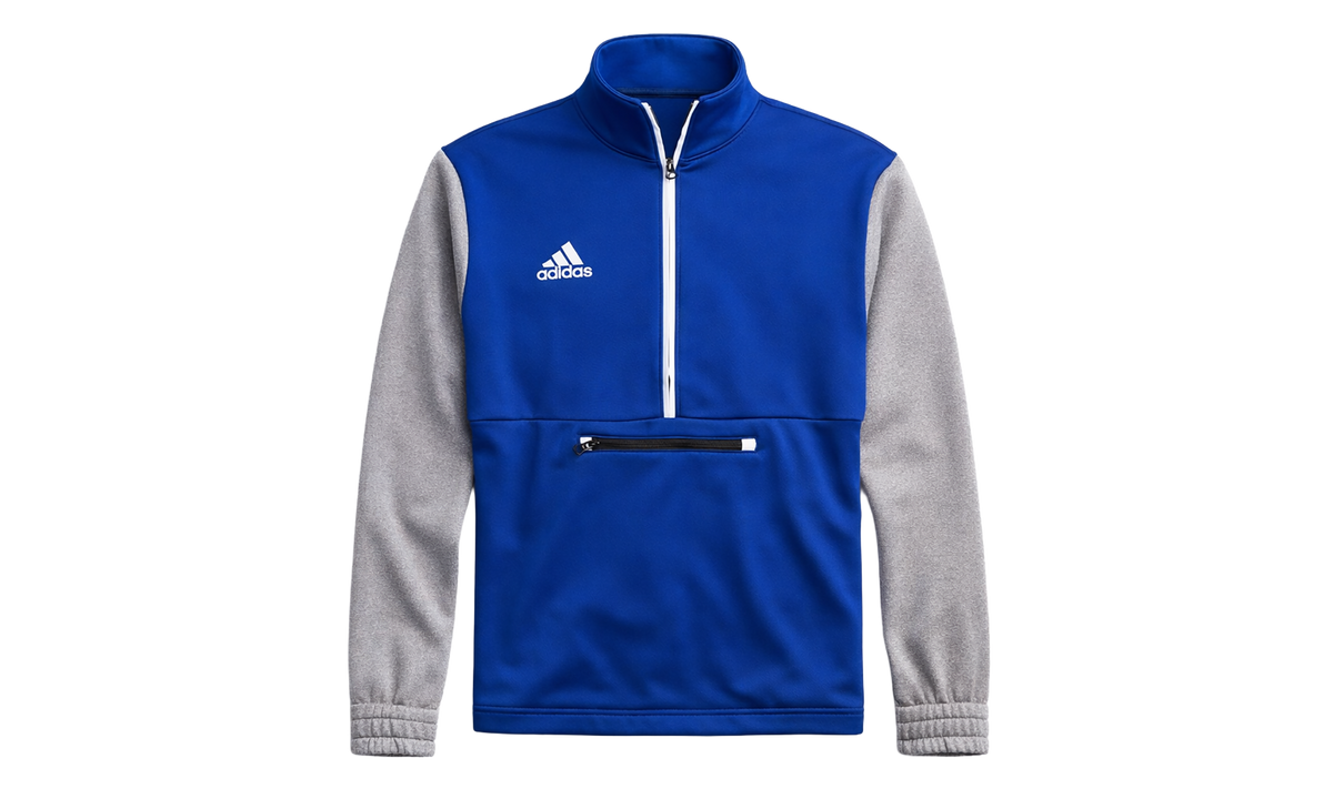 Team Issue 1/4 Zip Pullover "Blue / Grey" HI0696