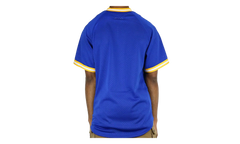 NBA Golden State Warriors Seasoned Pro Mesh Button Up "Golden State Warriors - Blue" 418TA3103AGSWIH