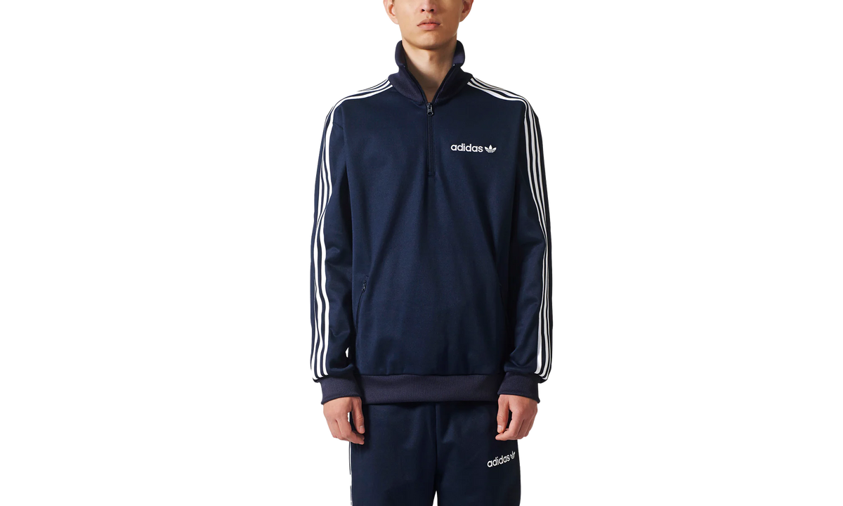 Originals Minoh Half Zip Pullover Track Jacket "Legend Ink / White" CG1349