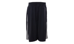 Pinstripe Shorts "Willy Chavarria - Black" KV2247