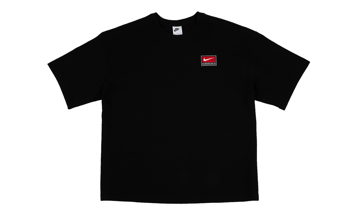 Life Short-Sleeve Boxy Knit Top "Black" II4379 010
