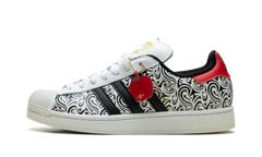 SUPERSTAR II "White/Black/Red" JQ6116