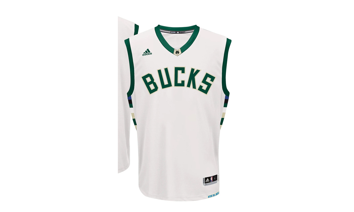 Milwaukee Bucks Swingman Jersey "White / Green" A74054