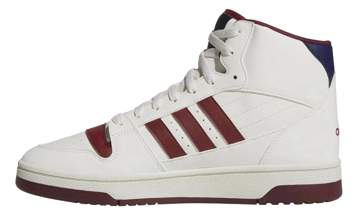 Forum Break Start Mid "White Cream Maroon" JR1453