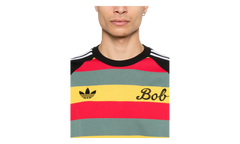 Striped SS Tee "Bob Marley" JY5212