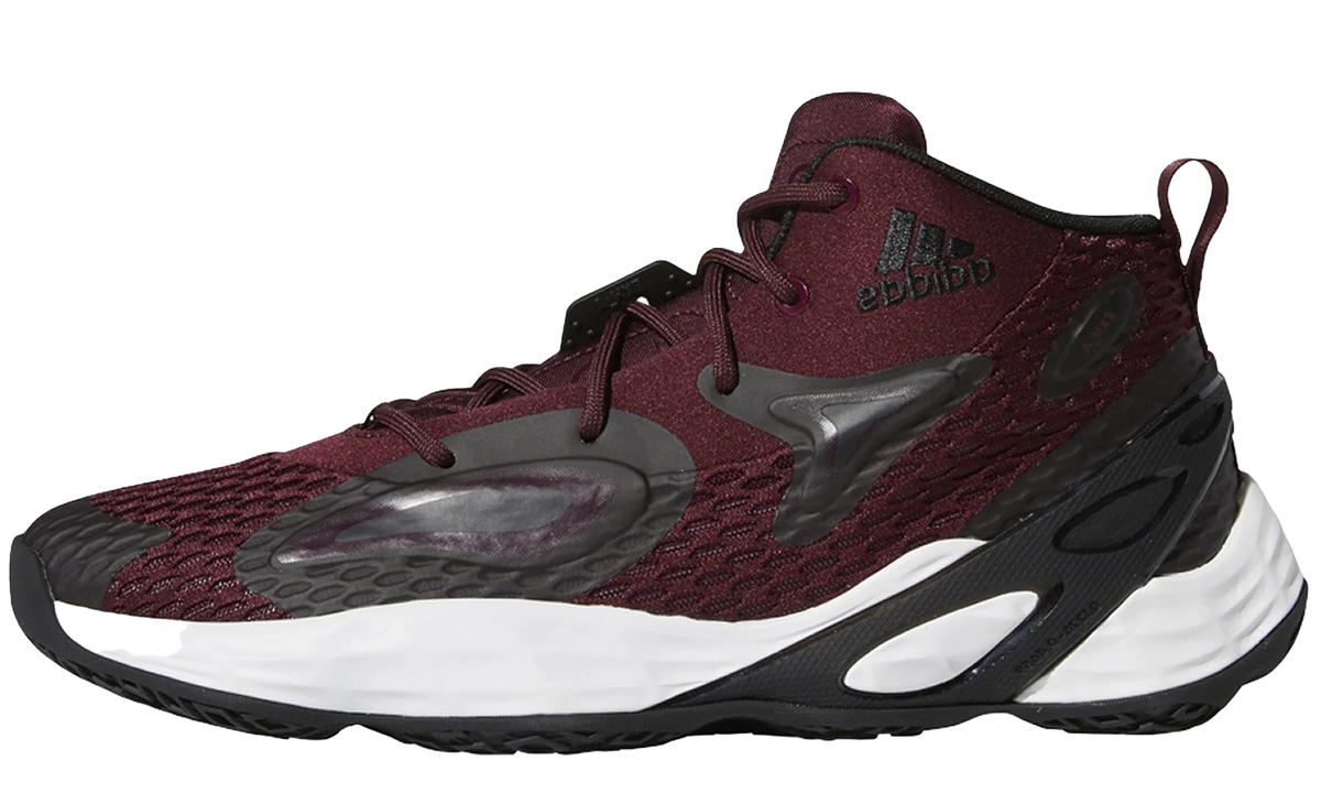 Exhibit A Mid "TEAM MAROON/CORE BLACK/WHITE" H68702