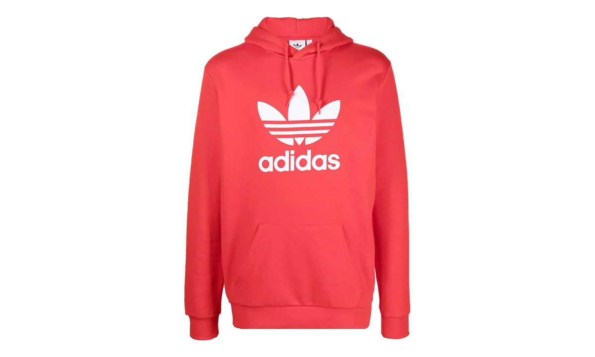 Trefoil Hoodie "Red / White" H06668