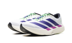 Adizero Evo SL "White Purple Lime Burst" JS4495