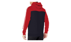 Essentials Hooded Colorblock Sweatshirt "Scarlet / Legend Ink / Scarlet" GL7465