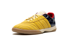 Samba Millenium "Wales Bonner - Fade Gold / Navy Croc" IH8407