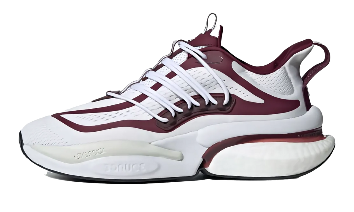 Mississippi State Alphaboost V1 "Cloud White Team Maroon Cool Grey" IE1030