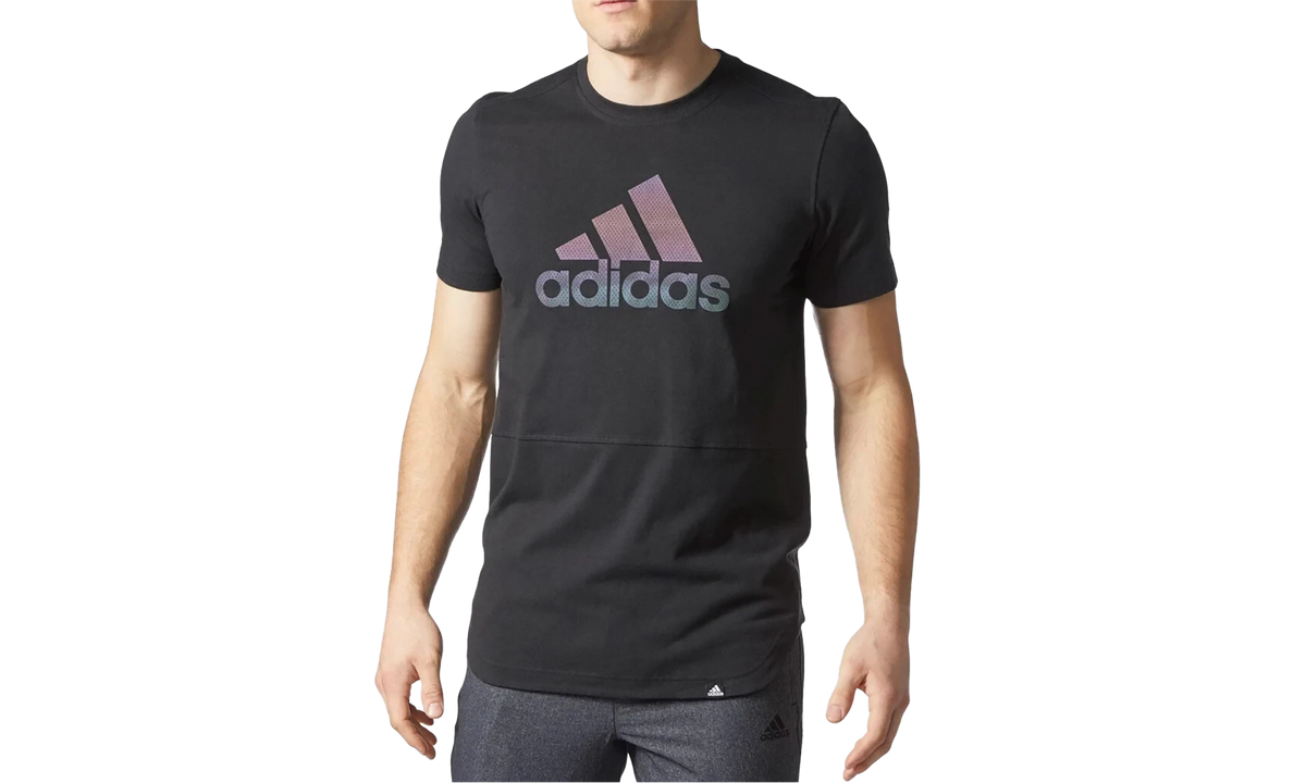 Badge Of Sport Tee "Black / Iridescent" CG2387
