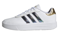 Court Platform "Footwear White / Footwear White / Matte Gold" HQ7156