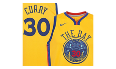 NBA Golden State Warriors Chinese Heritage Jersey "Stephen Curry - Yellow" 9Z2B7BY1P CURRY