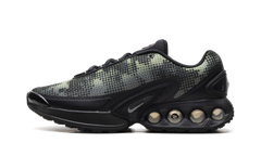 Air Max Dn "Black Olive Aura Medium Olive Metallic Silver" IB3078 010