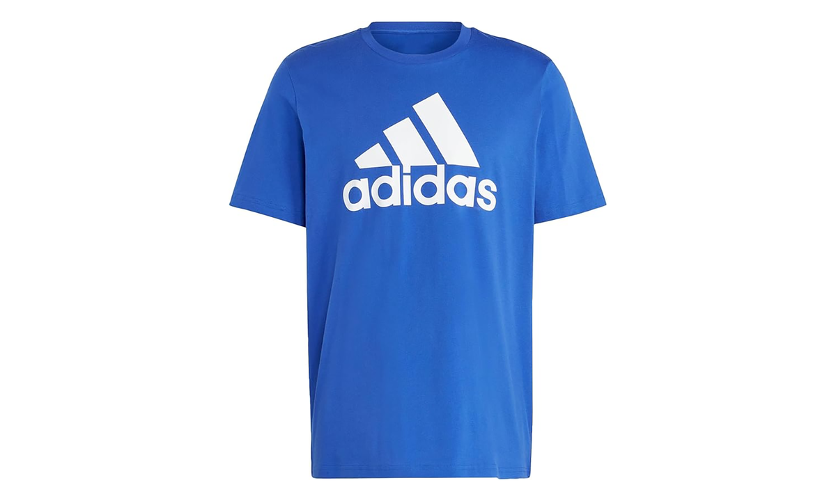 Badge of Sport Tee "Collegiate Royal / White" CW9767