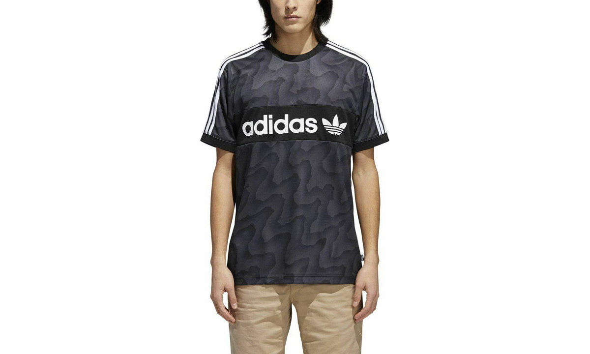 Clima Club Warp Jersey "Black / Dark Solid Grey" CF5805