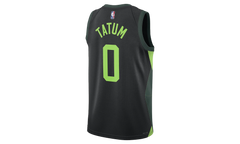 NBA JAYSON TATUM BOSTON CELTICS SWINGMAN JERSEY "Black/Pro Green/Action Green" FQ4335 011