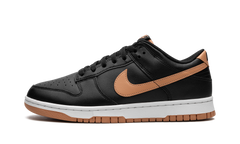Dunk Low "Black / Amber Brown" DV0831 004