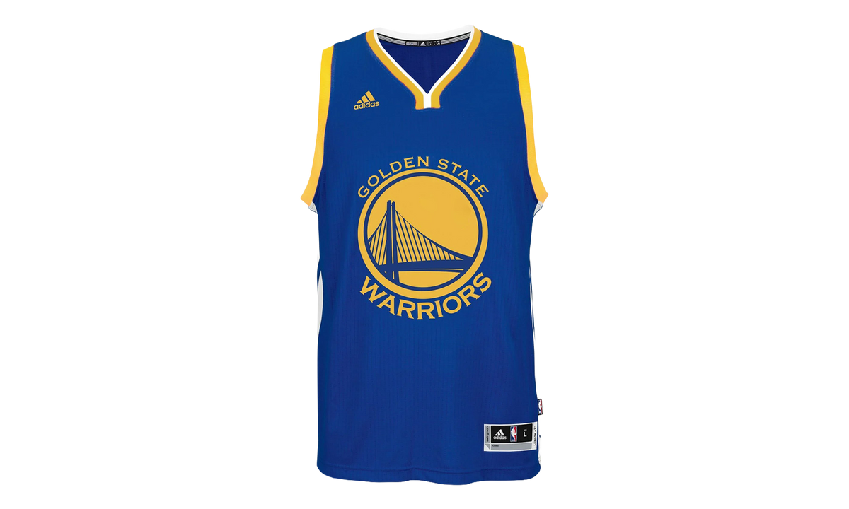 Golden State Warriors Swingman Jersey "Royal Blue / Yellow" H95419