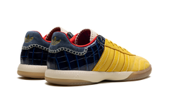Samba Millenium "Wales Bonner - Fade Gold / Navy Croc" IH8407