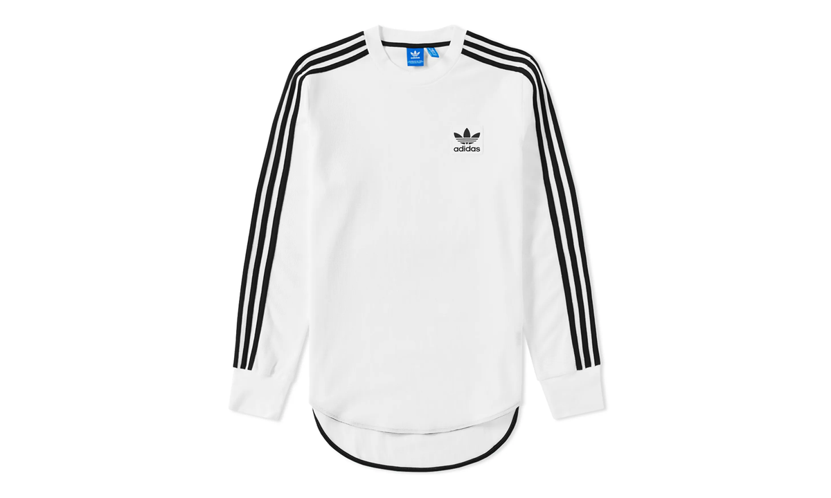 Brand Waffle LongsleeveThermal Shirt "White / Black" AY9291