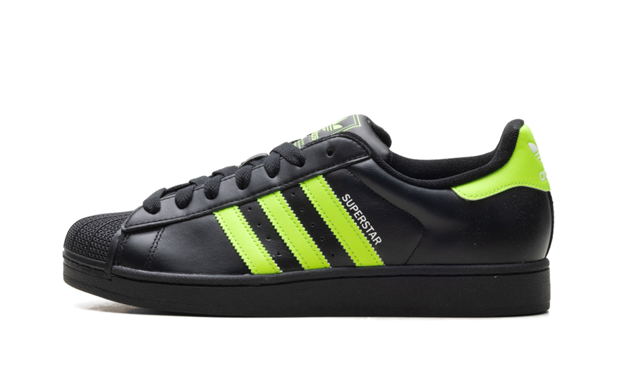 Superstar II "Black / Green" JQ3175