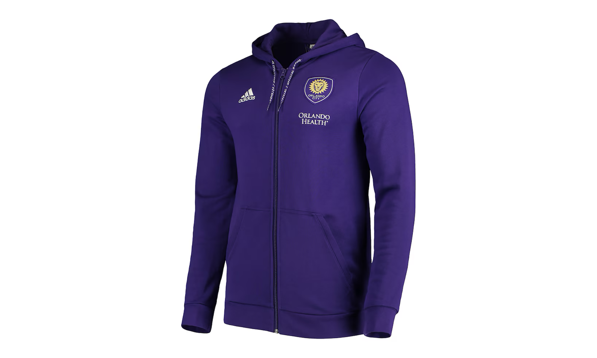 Orlando City 3-Stripes Travel Jacket "Regal Purple / White" FI1527