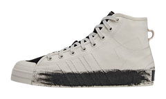 Y-3 Nizza Hi Sneakers "Talc Black" JQ2458