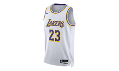 NBA SWINGMAN JERSEY LAKERS ASSOCIATION LEBRON JAMES "White" DN2081 103
