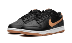 Dunk Low "Black / Amber Brown" DV0831 004