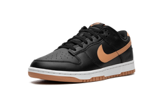 Dunk Low "Black / Amber Brown" DV0831 004