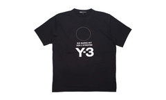 Y-3 Stacked Short Sleeve Tee "Black" DP0477