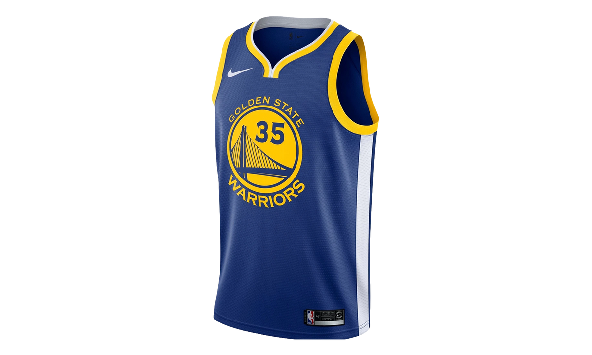 NBA GS Warriors Away Icon Swingman Jersey "Durant" 864475 496