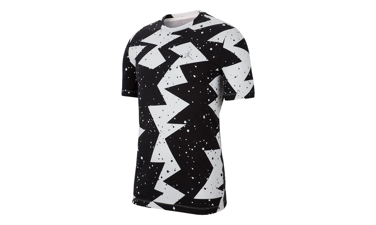 Printed Poolside T-Shirt "Black / White" CJ6215 010