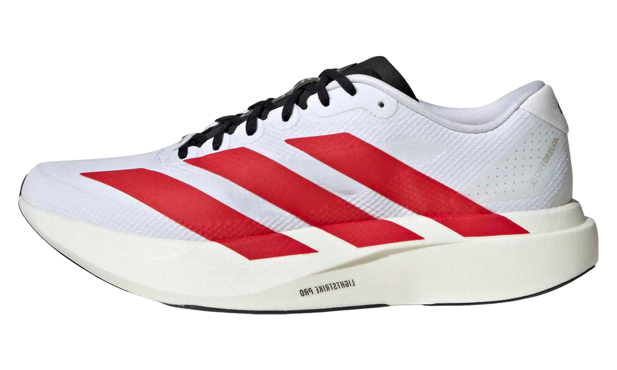 Adizero EVO SL "Cloud White Collegiate Red Black" KK3675