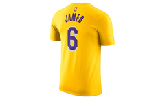 LEBRON JAMES LA LAKERS T-SHIRT "Yallow" DR6380 728