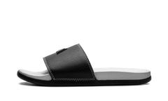 Adilette Comfort Slides "Core Black Silver Metallic" JQ2254