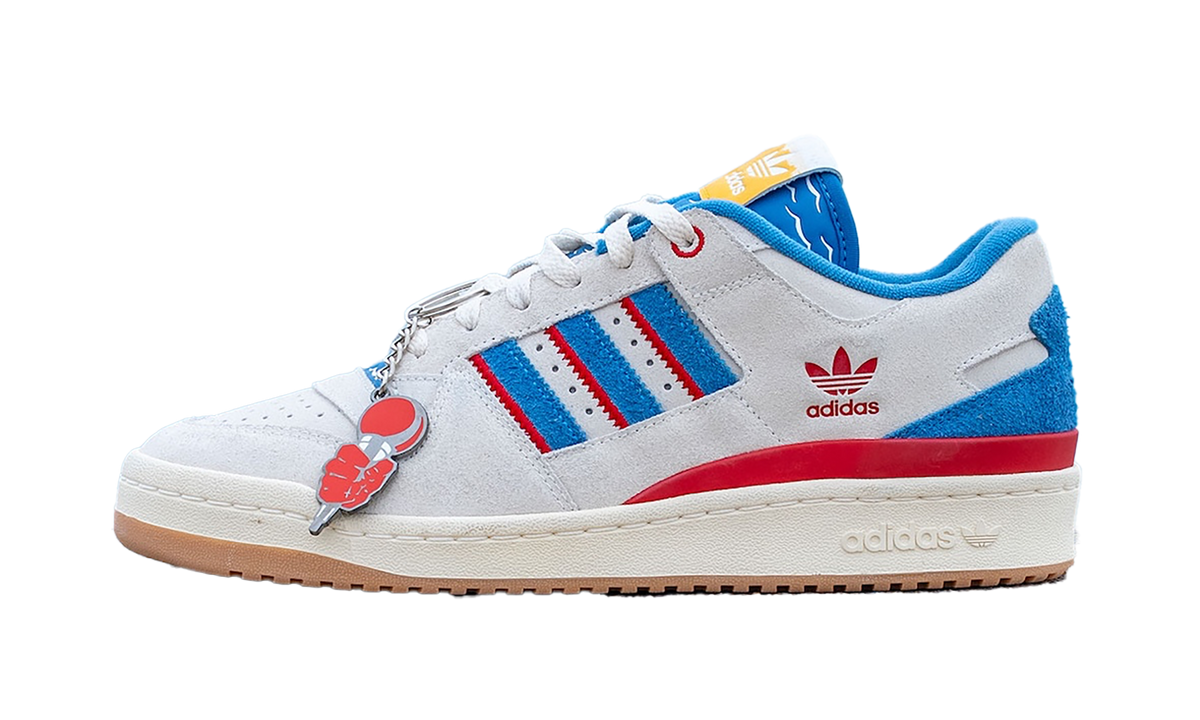 FORUM LO CL "White/Blue" JR6383