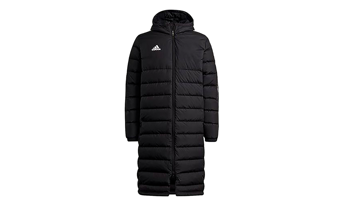 TIRO 21 LONG DOWN COAT JACKET "Black/White" GM5245