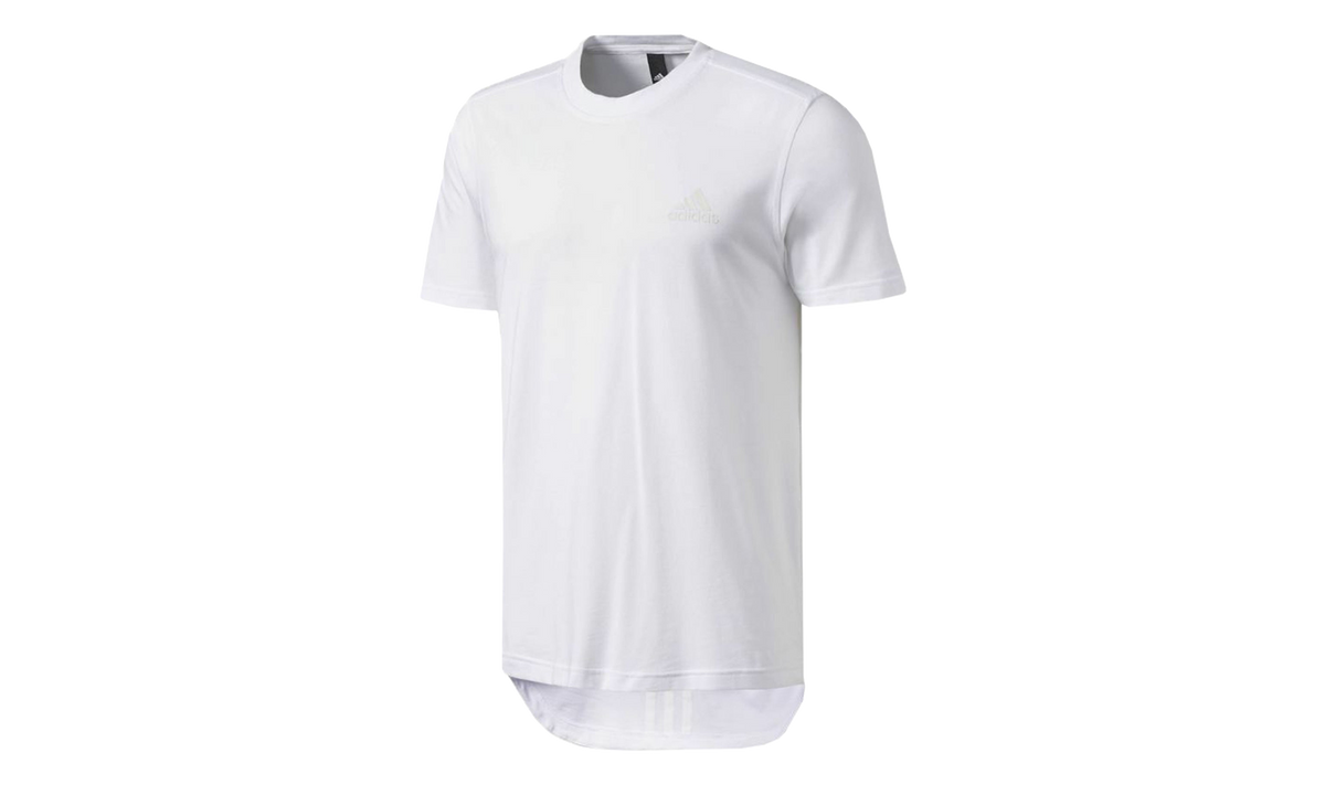 Essentials Droptail 3-Stripe T-Shirt "White" BQ1548