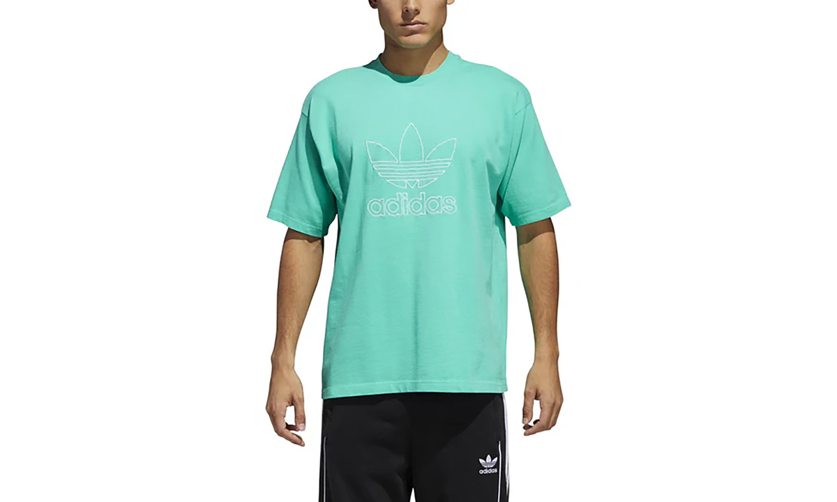 Signiture Tee "Hi-Res Green / White" CE4835