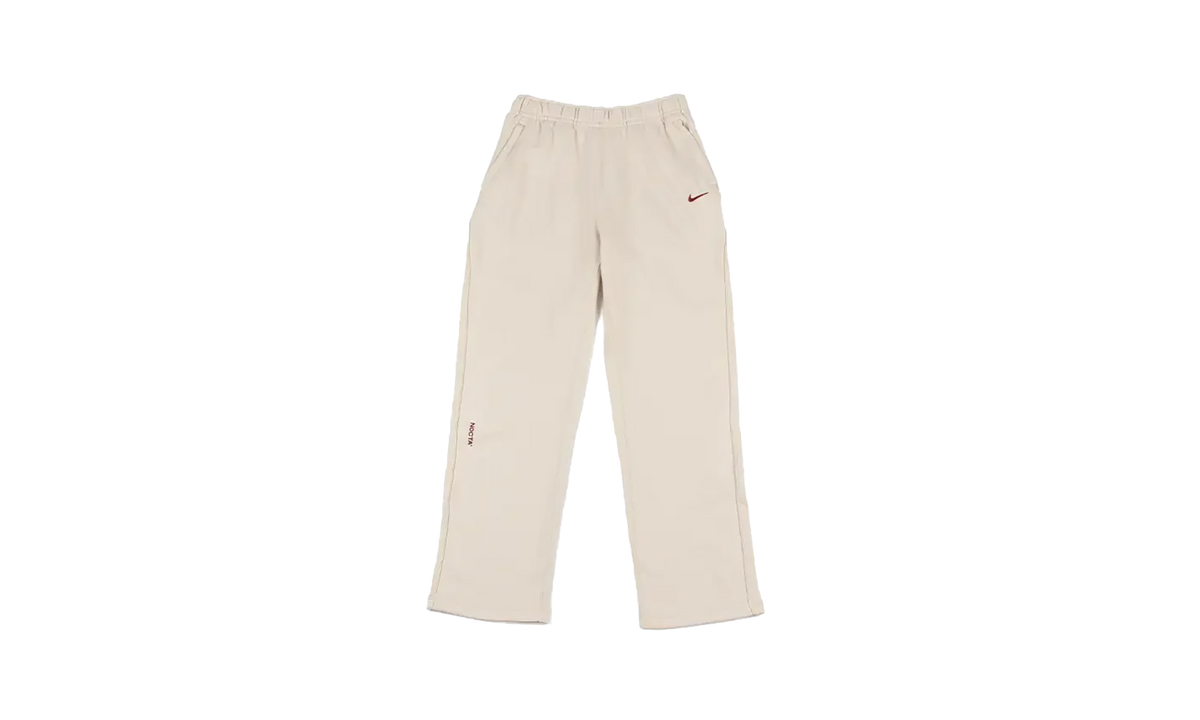 NOCTA Fleece CS Open-Hem Sweatpants "Light Orewood Brown" FZ4675 104